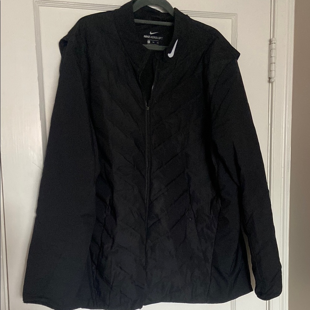 Nike Black Puffer Jacket Casual Style